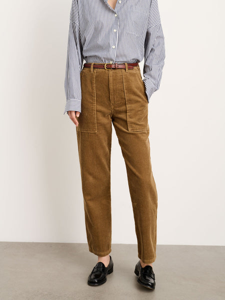 Neil Straight Leg Pant in Corduroy - Dark Khaki – Concrete + Water